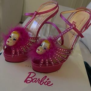 Charlotte Olympia Barbie Pink Heels